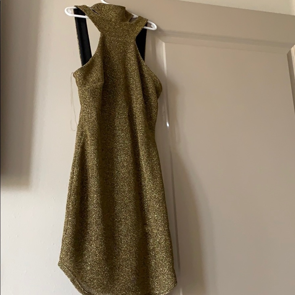 Gold Dress
